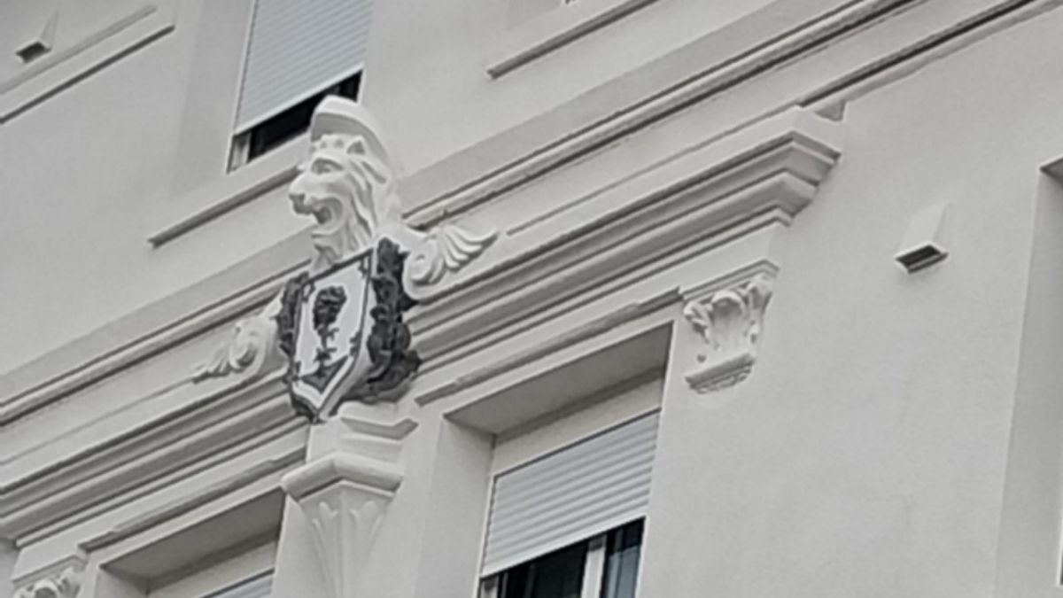 Edificio de la Estación en Ortuella