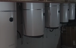 instalacion acs siete apartamentos cualix cealsa