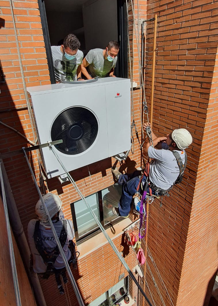 Sustitución bomba de calor por Eficiencia Bioclimática